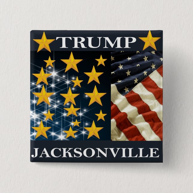 TRUMP JACKSONVILLE BUTTON (Vorderseite)
