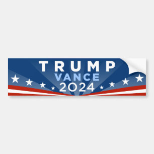 Trump JD Vance 2024 Autoaufkleber