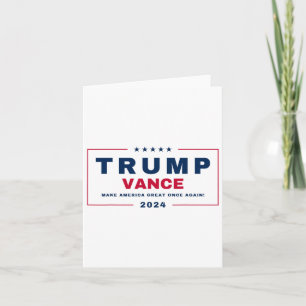 Trump Jd Vance Vp macht Amerika wieder groß! 2 Karte
