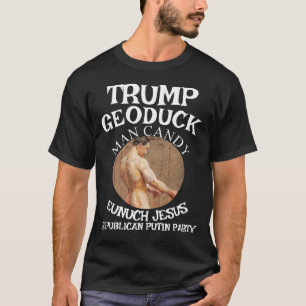 Trump Jerk Circle Jesus Republikanisches Pee-Party T-Shirt