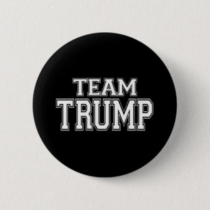 Trump Jersey Style Shirt W Trump 47 auf der Rückse Button