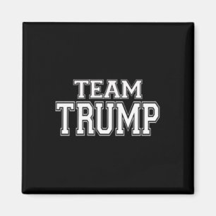 Trump Jersey Style Shirt W Trump 47 auf der Rückse Magnet