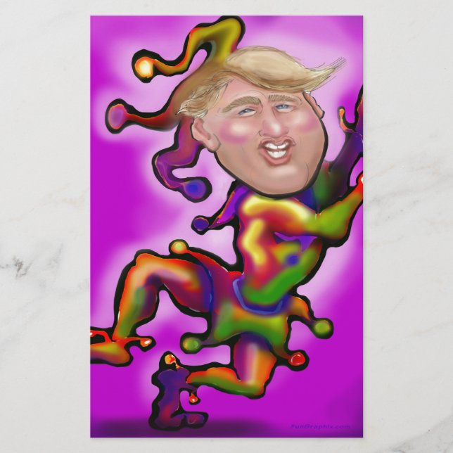 Trump Jester Briefpapier (Vorderseite)