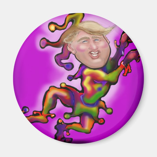 Trump Jester Magnet (Vorne)