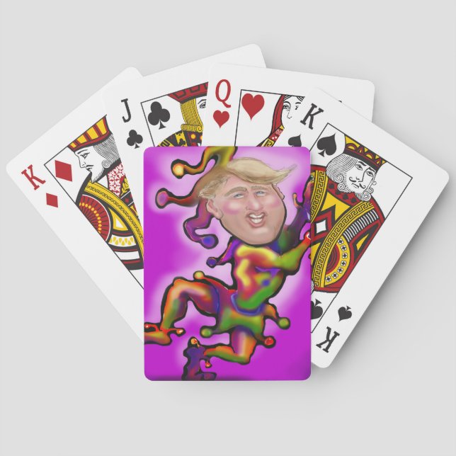 Trump Jester Spielkarten (Rückseite)