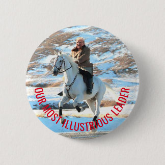 Trump Jong-un Button