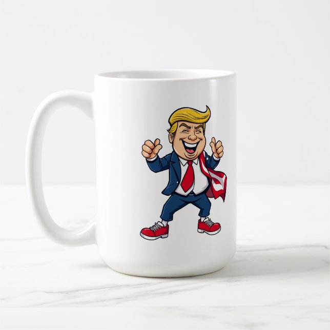 Trump Kaffeetasse (Links)