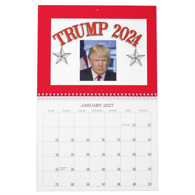 TRUMP-Kalender für 2023 Kalender (Jan 2027)