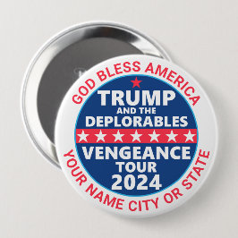 Trump-Kampagne 2024 zur Bekämpfung von Rache Tour Button