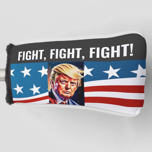 TRUMP KAMPF, KAMPF GOLFGIFTE GOLF HEADCOVER (Vorderseite)