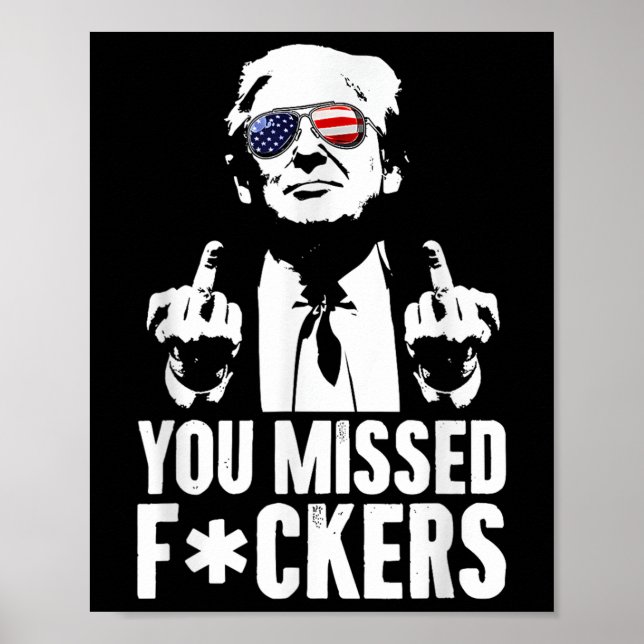 Trump kämpft gegen Kampf Poster (Vorne)