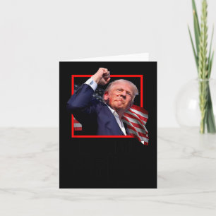 Trump kämpft gegen Kämpfer Unterstützer Amerikaner Karte