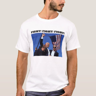 Trump kämpft! T - Shirt für Männer