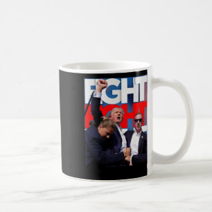 Trump kämpft untauglich für Amerika 1 Kaffeetasse