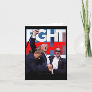 Trump kämpft untauglich für Amerika 1 Karte