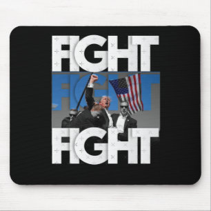 Trump kämpft untauglich für Amerika 2 Mousepad