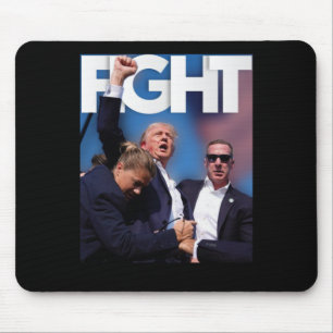 Trump kämpft untauglich für Amerika 3 Mousepad