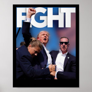 Trump kämpft untauglich für Amerika 3 Poster