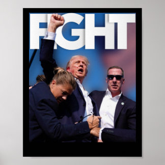 Trump kämpft untauglich für Amerika 3 Poster