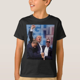 Trump kämpft untauglich für Amerika 4 T-Shirt