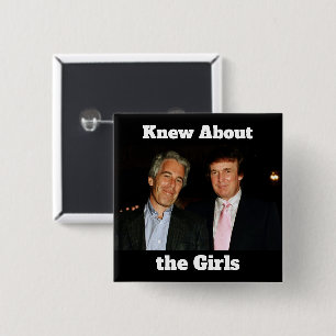 Trump/Kannte die Mädchen-Taste Button