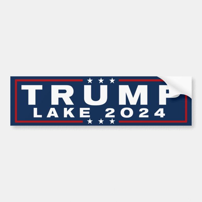 Trump Kari Lake 2024 Autoaufkleber (Vorne)