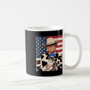 Trump-Katze-Shirt Lustiges Cowboy Donald Trump 202 Kaffeetasse