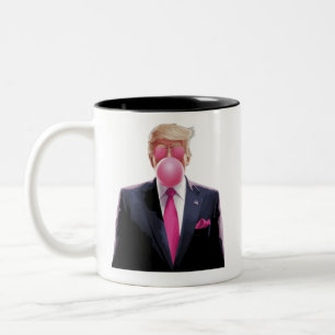 Trump Kaugummi Zweifarbige Tasse