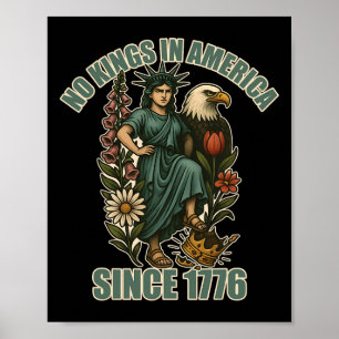 Trump kein König in Amerika seit 1776 Anti-Eis-Sta Poster