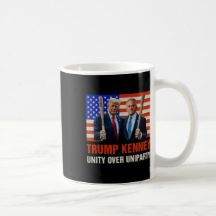 Trump Kennedy Unity over Uniparty 2024 Funny Elect Kaffeetasse