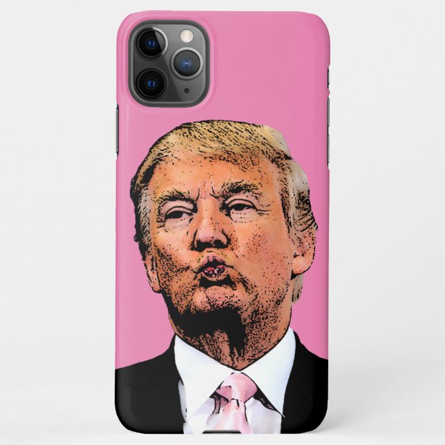 TRUMP KISS IPHONE-FALL iPhone HÜLLE (Rückseite)