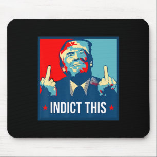 Trump klagt diese politische Verhaftung für Republ Mousepad