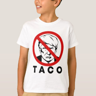 Trump kneift immer Funny Taco Joke Retro St T-Shirt