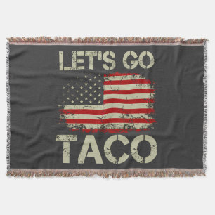 Trump kneift immer Let's Go Taco Decke