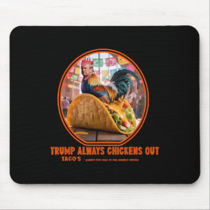 Trump kneift immer - Taco Shop Mousepad
