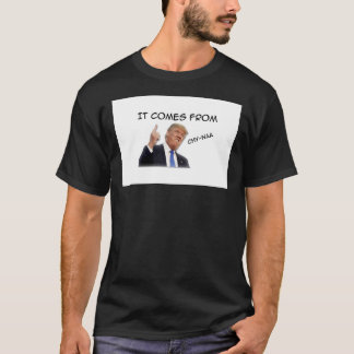 Trump kommt aus der Maske der China T-Shirt