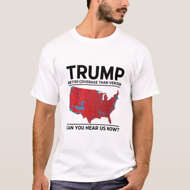 Trump könnte besser abdecken als Verizon Republika T-Shirt (Vorderseite)