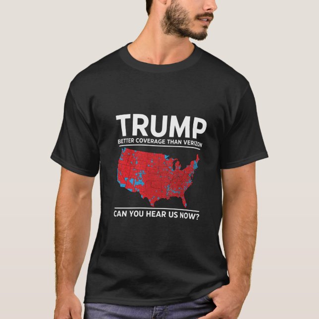 Trump könnte besser abdecken als Verizon Republika T-Shirt (Vorderseite)
