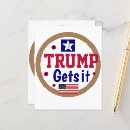 Trump kriegt es!