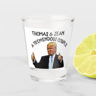 TRUMP KUSTOM WEDDING SHOT GLASS, SHOT GLASSEN SCHNAPSGLAS