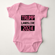 TRUMP LANDSLIDE 2024 für BABY! Baby Bodysuit