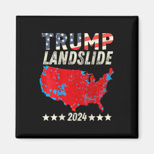 Trump Landslide 2024 Wahlplan Trump Gewinner (o Magnet