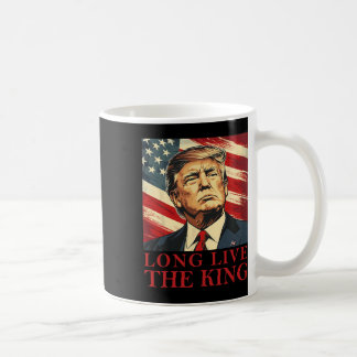 Trump Lang lebe der König Amerikanisch Patriotisch Kaffeetasse