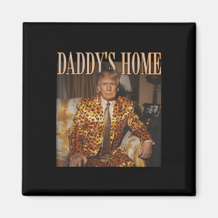 Trump Leopard Daddys Zuhause, Trump 2024 Magnet