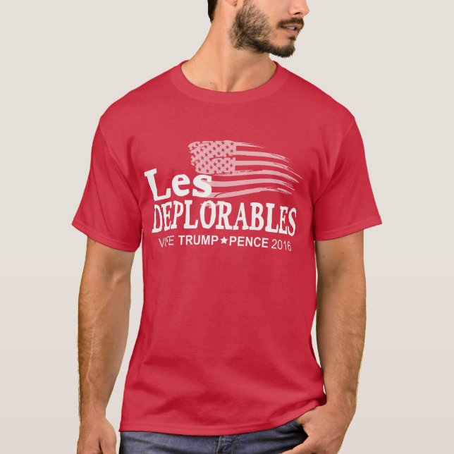 Trump Les Deplorables - der Korb der Missstände T-Shirt (Vorderseite)