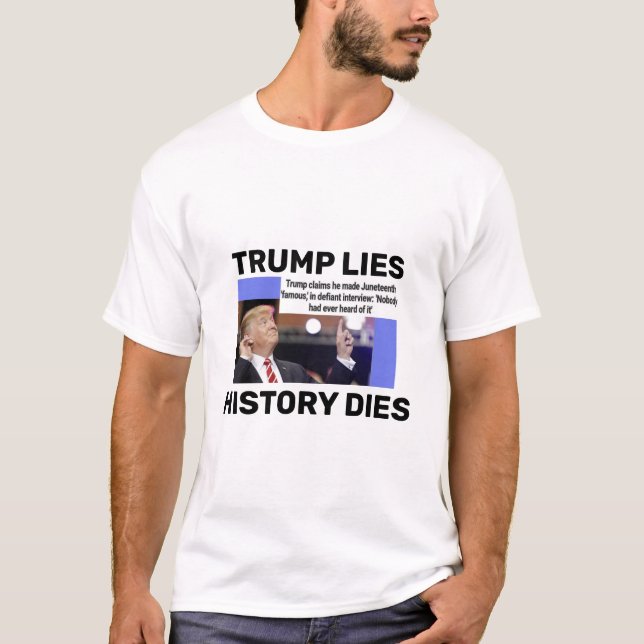Trump Lies T - Shirt (Vorderseite)