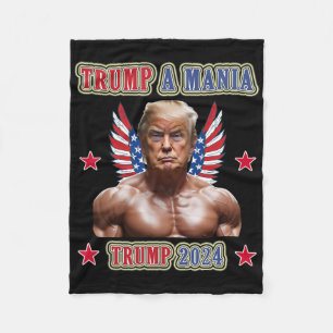 Trump Lustiges Ringen Trumpamania Republikanische Fleecedecke