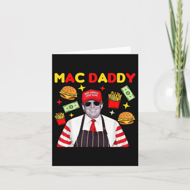 Trump Mac Daddy Karte (Vorderseite)