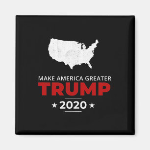 Trump Mach Amerika Größer Pro USA Konservativ Vi Magnet