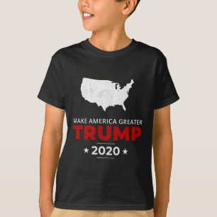 Trump Mach Amerika Größer Pro USA Konservativ Vi T-Shirt